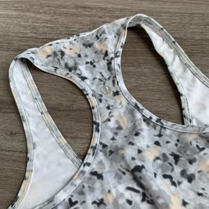 Lululemon Cool Racerback, Gray Patterned